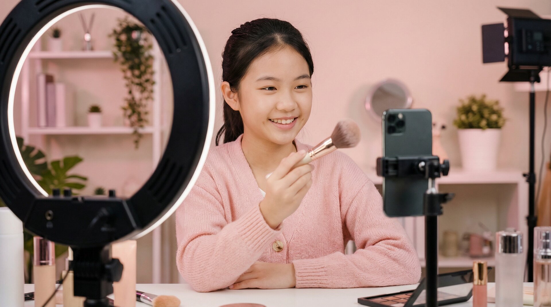 小马拉大车美妆视频教程